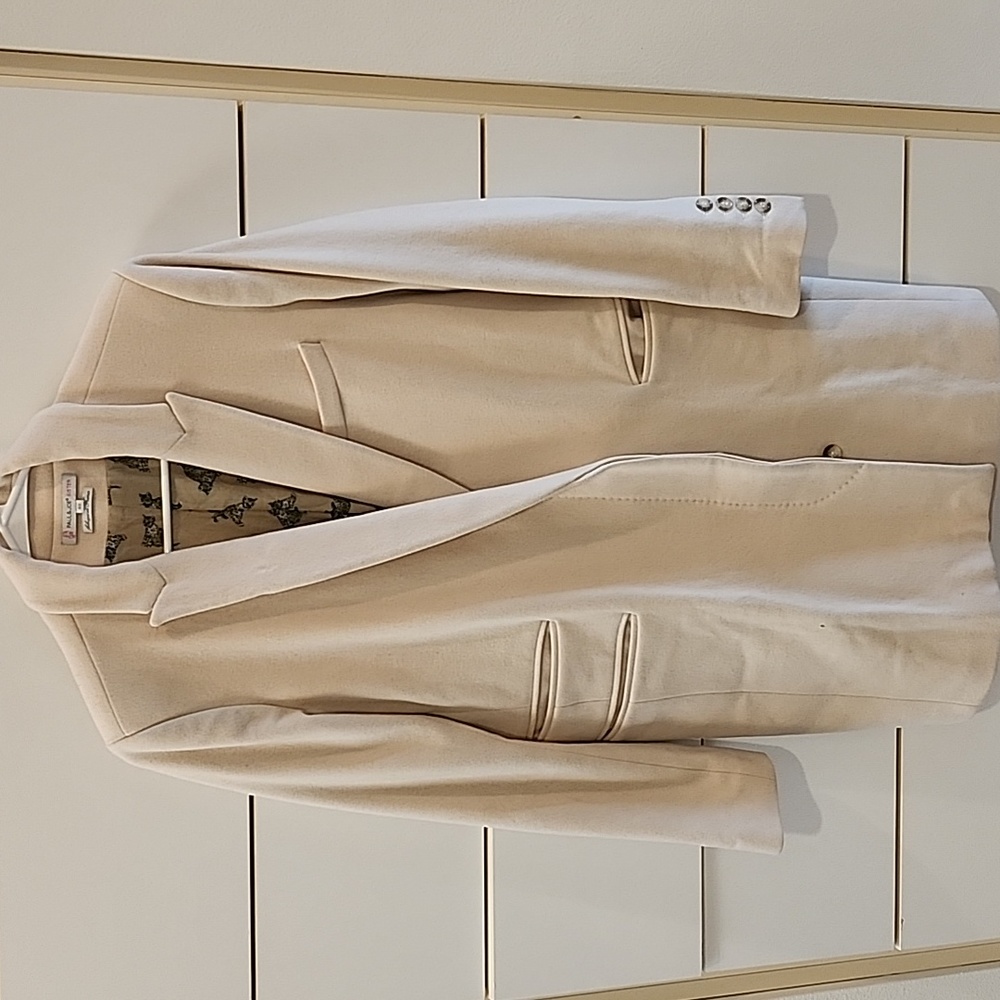 French made wool/cashmere coat